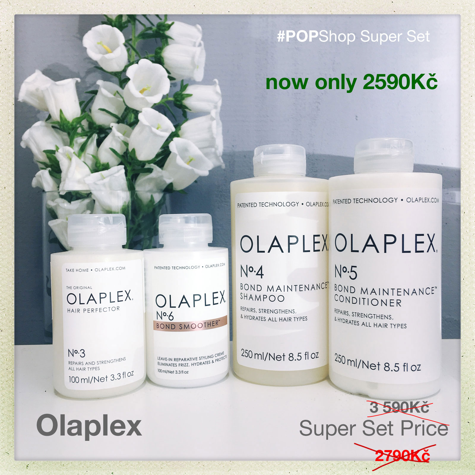 Super Set Olaplex No3, No4, No5, No6